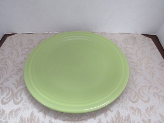 Chartreuse Fiesta Dinner Plate