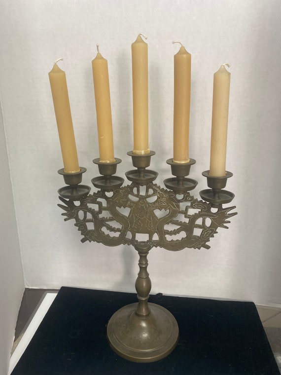 Bronze candelabra