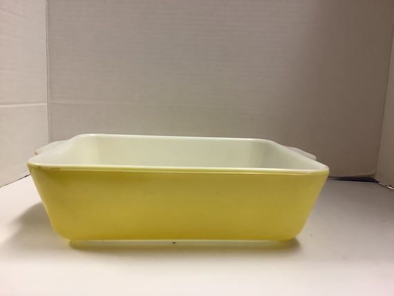 Pyrex yellow #503  Refrigerator Dish