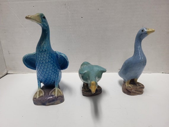 Chinese Goose Figurines