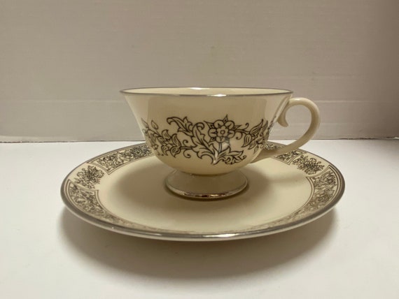 Flintridge China Teacup and Saucer