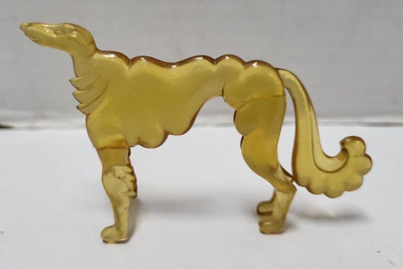 Bakelite Borzoi Toy