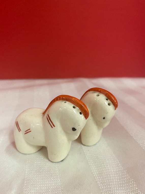 Horses Salt and Pepper Shakers