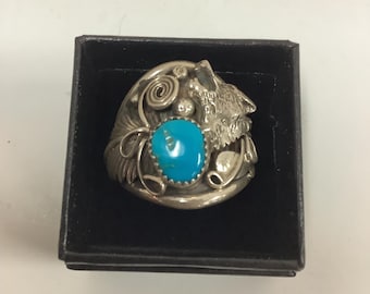Sterling and Turquoise Ring