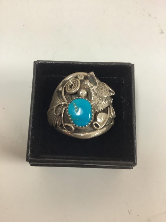 Sterling and Turquoise Ring