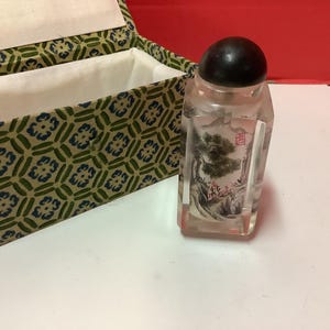 Chinese Painted Perfume Bottle