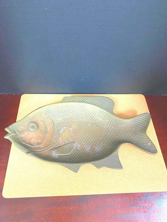 Brass Fish Platter