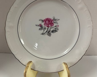 Queen Rose Salad Plate