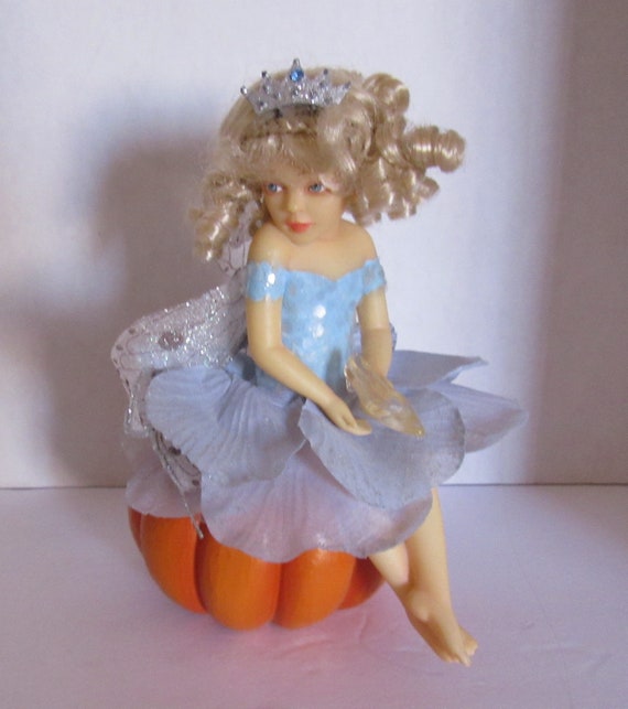 Ashton Drake Cinderella Fairy on pumpkin