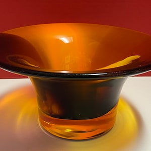 MCM Art Glass Bowl