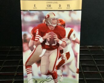 NFL Super Bowl XXIII 23 Plate