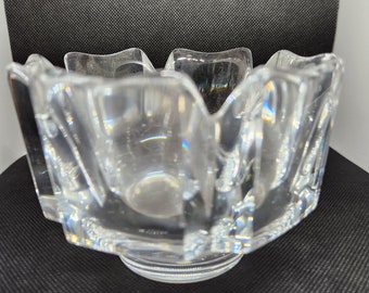 Orrefors Crystal  Corona Bowl