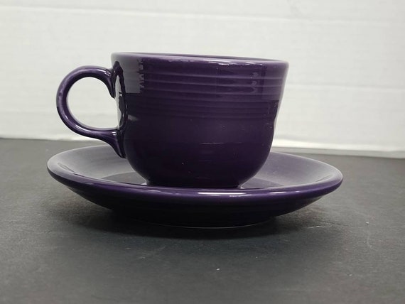 Fiesta Purple cup and saucer