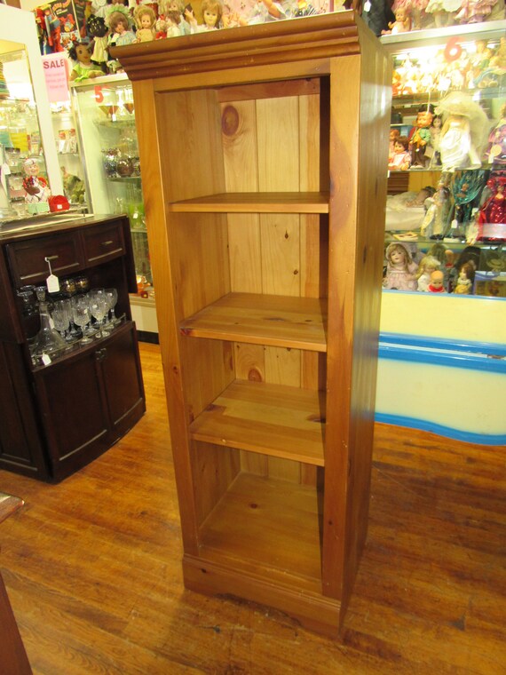 Knotty Pine bookshelf