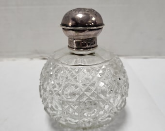 Cut Crystal Perfume Bottle