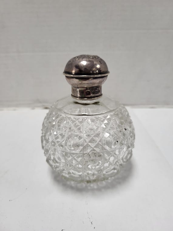 Cut Crystal Perfume Bottle