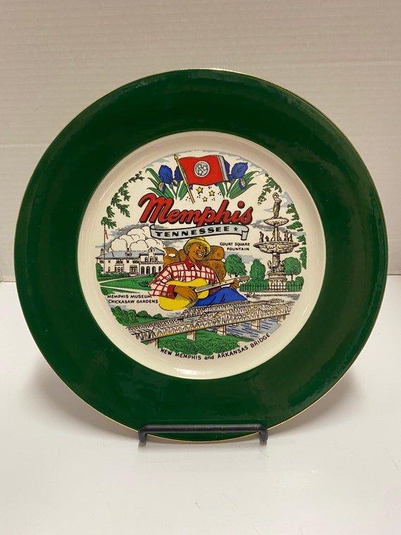 Memphis Tennessee Souvenir Plate