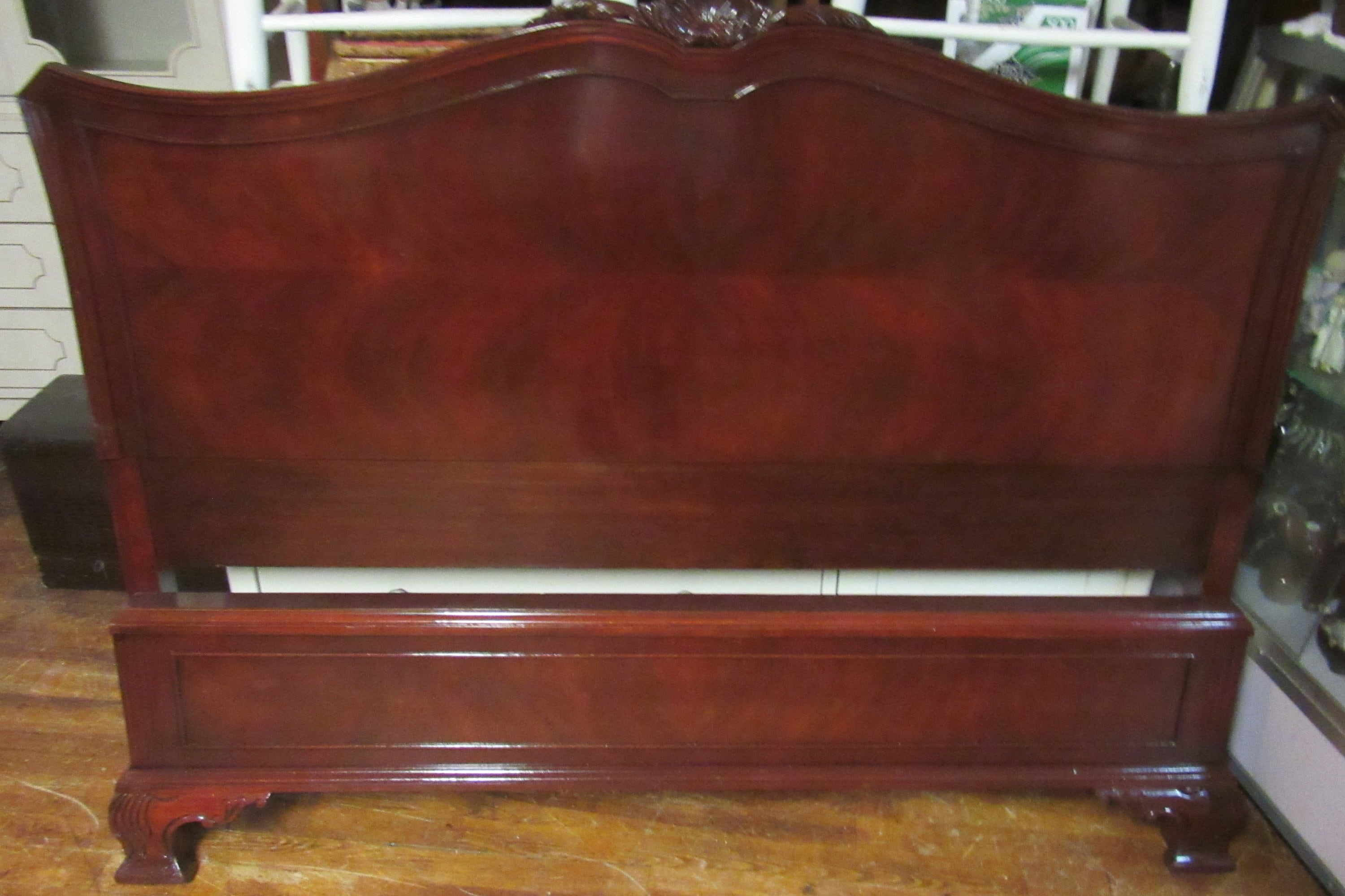Mahogany headboard and footboard full size Etsy