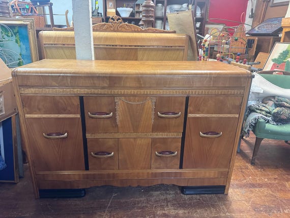 Art Deco Waterfall Buffet or sideboard