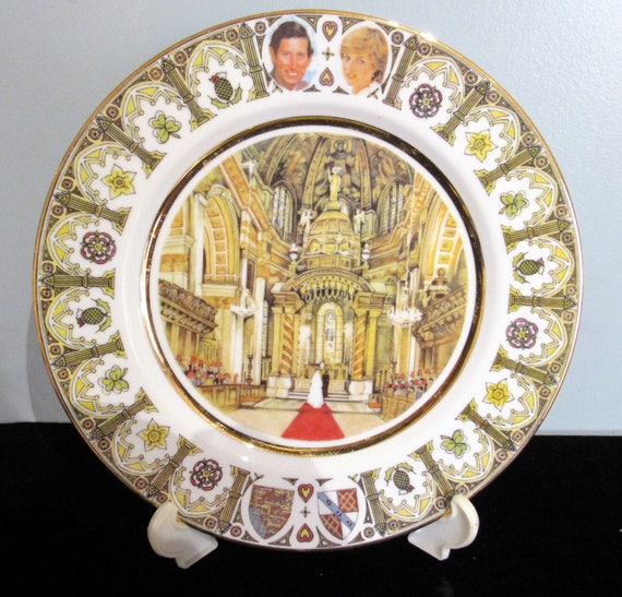 Charles and Diana wedding plate