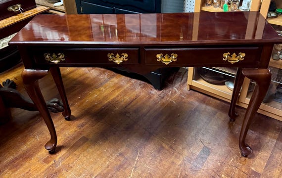 Mahogany sofa table