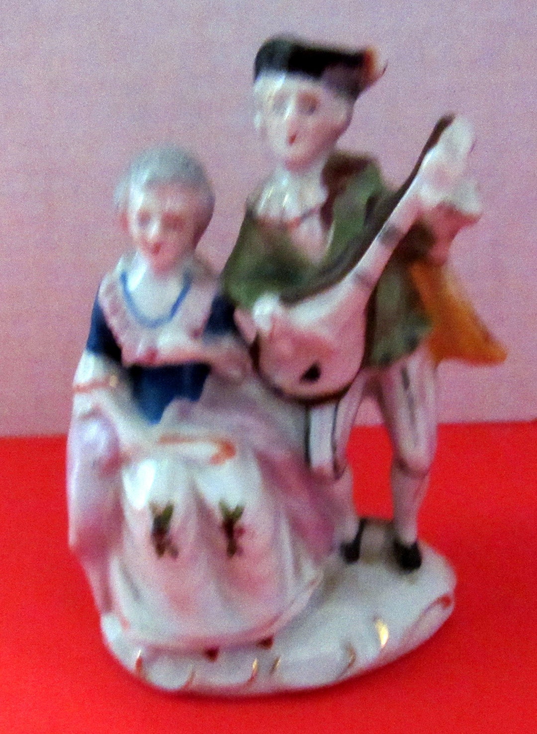 Occupied Japan Colonial Couple Figurine Etsy
