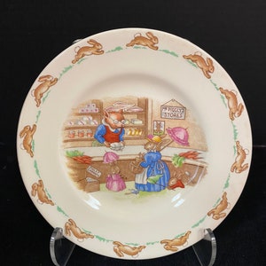 Royal Doulton Bunnykins plate