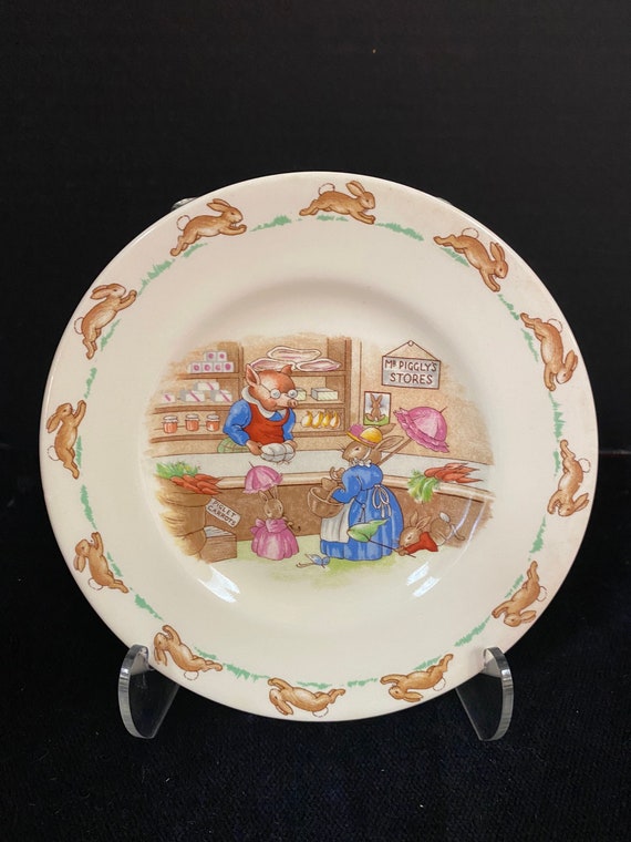 Royal Doulton Bunnykins plate