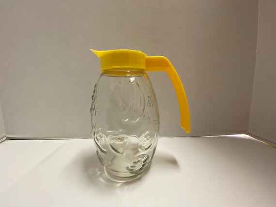 Embossed Juice Pitcher