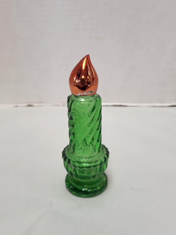 Avon Christmas Candle Bottle