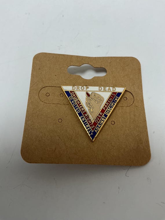 Drop Dead Pin Back