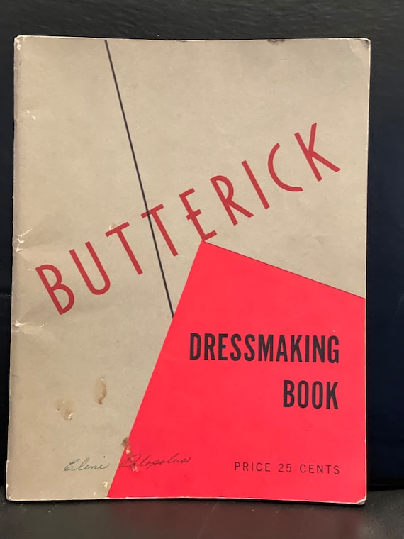 Butterick Dressmaking Book