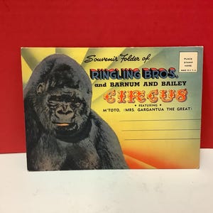 Cartes postales de cirque Ringling Bros.
