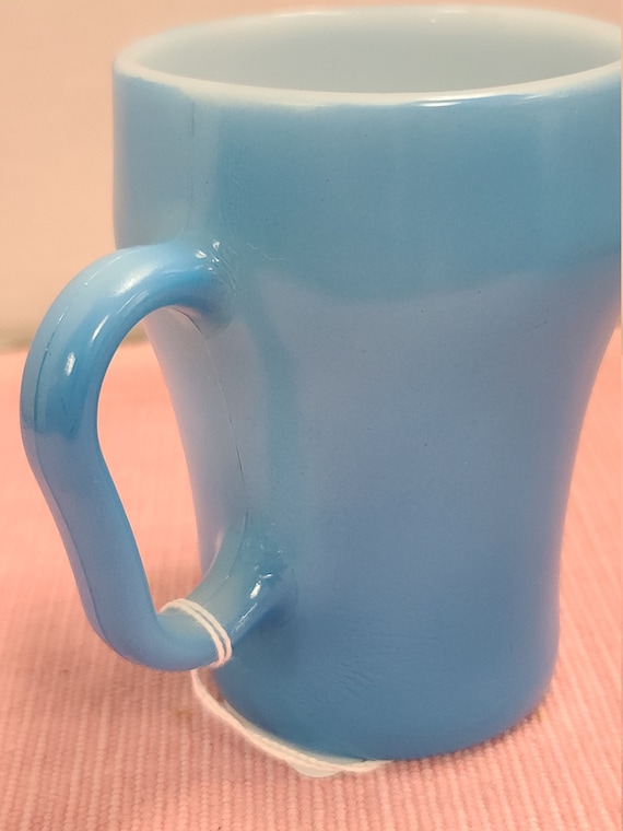 Fire King blue mug
