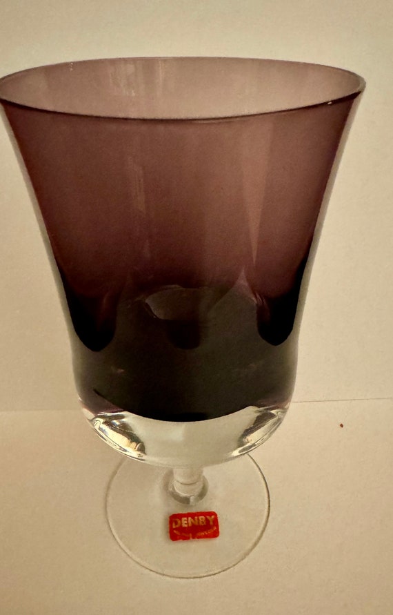 Denby Mirage Plum Goblet