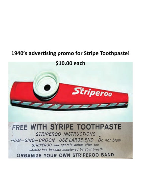 Stripe toothpaste Striperoo Kazoo MIP