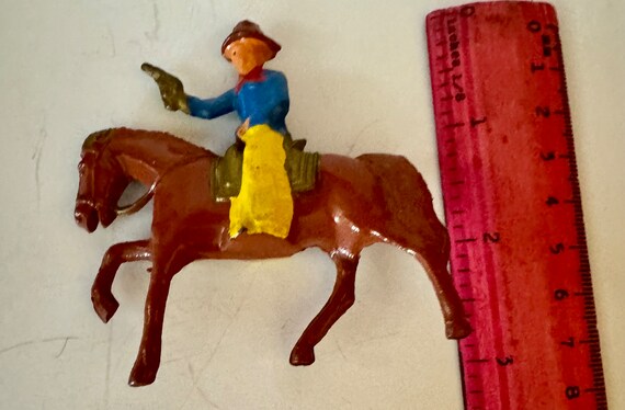 Cowboy on horseback