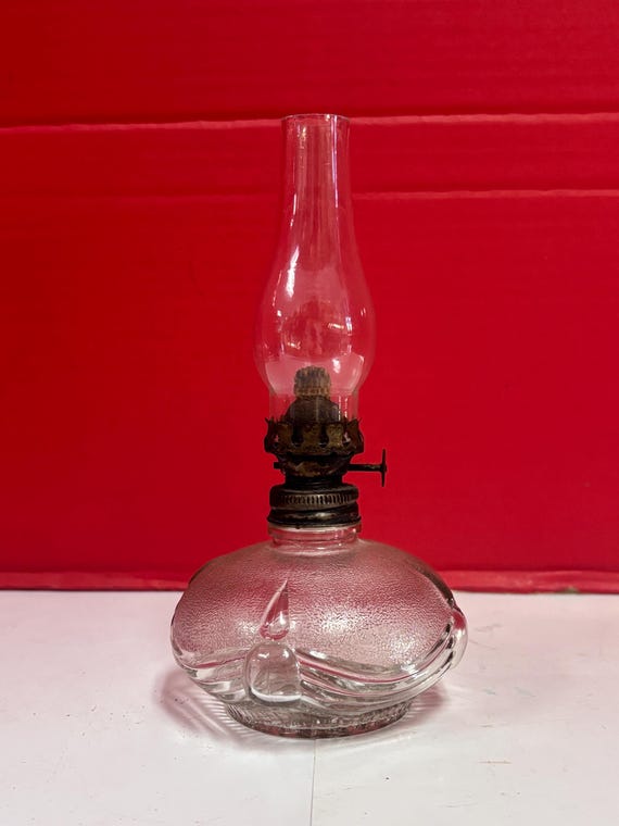 Small Glass Kerosene Lamp