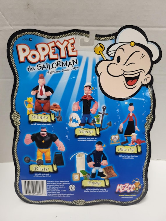 Popeye the Sailor Toys MIP - Etsy