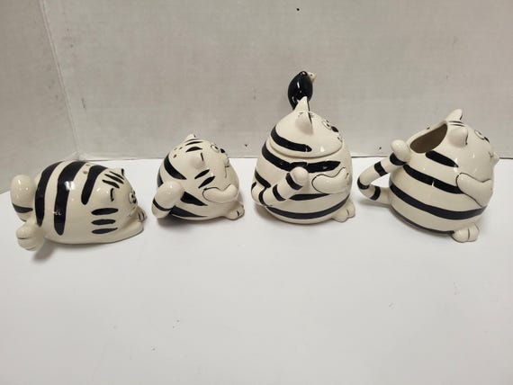 4 Fat Cats Tea Set