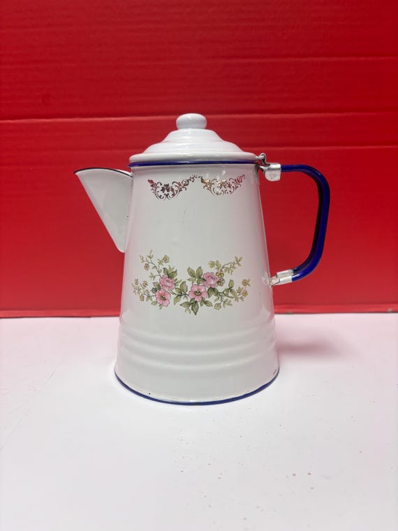 Enamel Coffee Pot