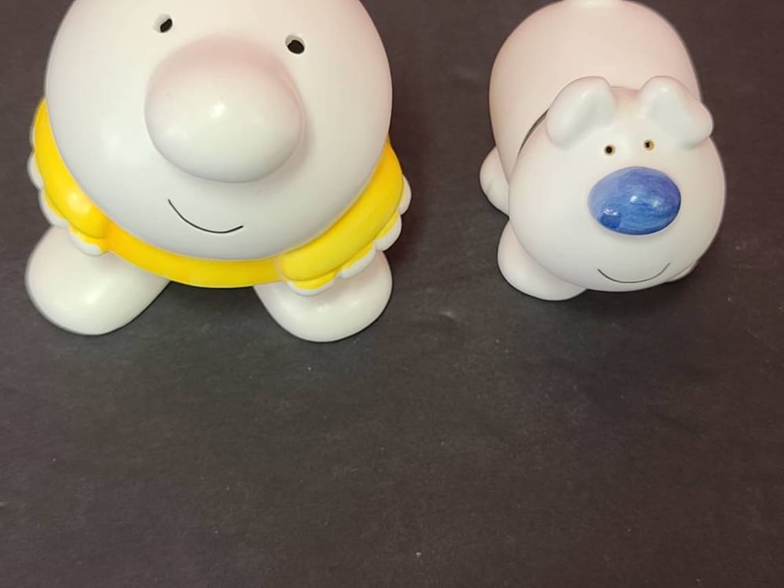 Ziggy and Fuzz salt and pepper shakers Etsy