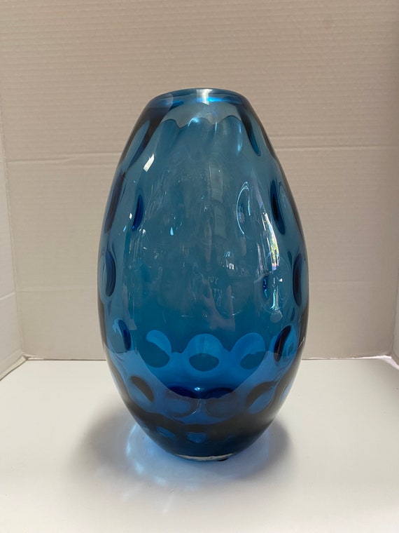 MCM Optic Glass Vase