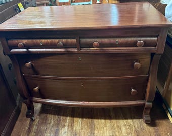 Beautiful Empire Lowboy Dresser