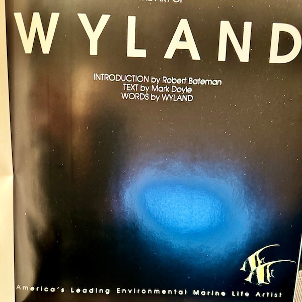 Autographed Art Of Wyland book