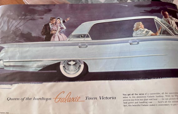 1960 Fords car brochure