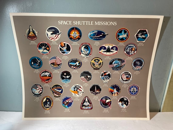 NASA Space Shuttle Missions poster