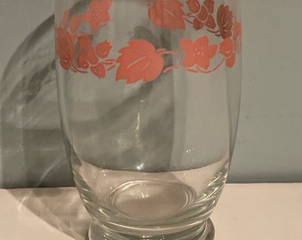 Pyrex pink gooseberry glass