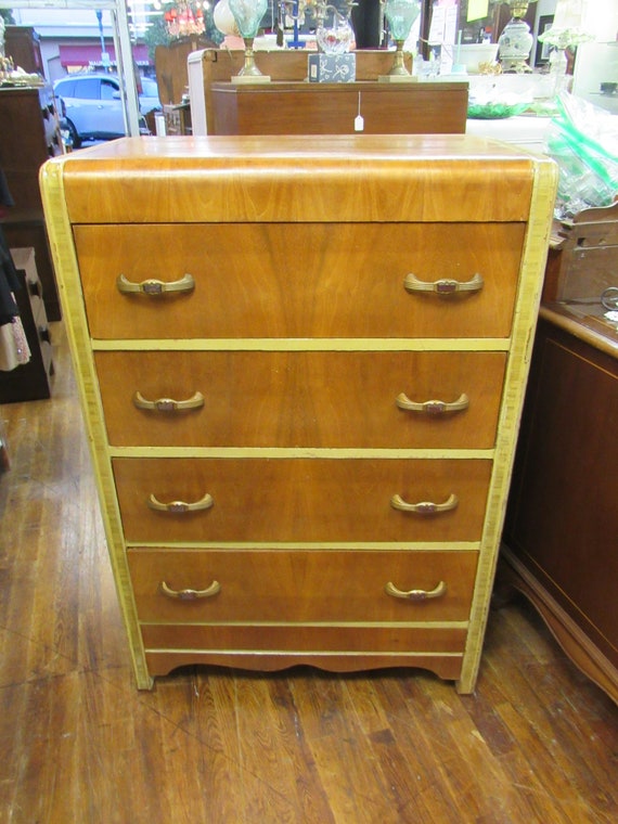 Art Deco Waterfall Dresser