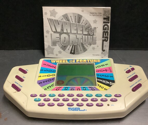 Wheel of Fortune handheld game